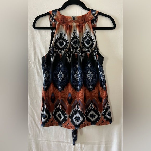 INC Sleeveless Top with Tie Waist Size M - Picture 2 of 6